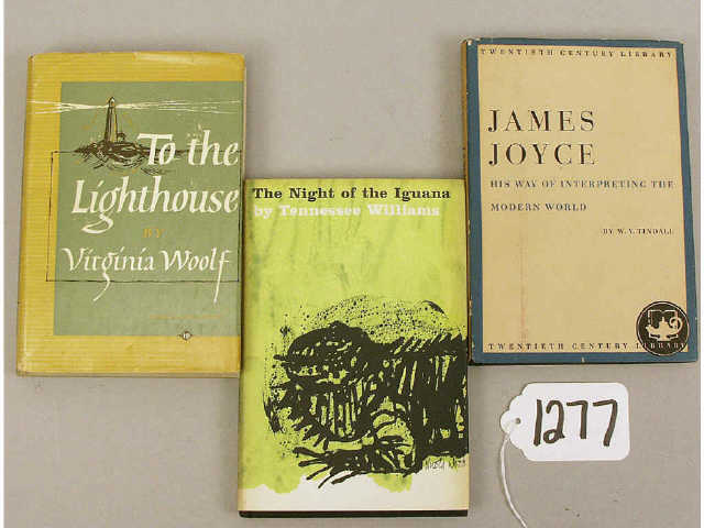 Appraisal: Collection of books including To the Lighthouse by Virginia Woolf