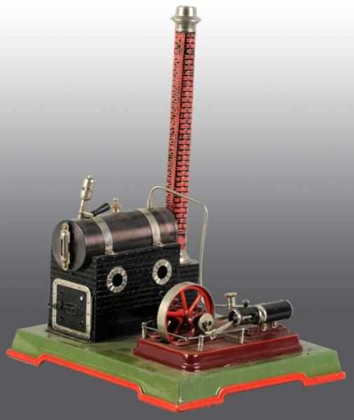 Appraisal: Doll Horizontal Steam Engine Description Engine includes a whistle protected