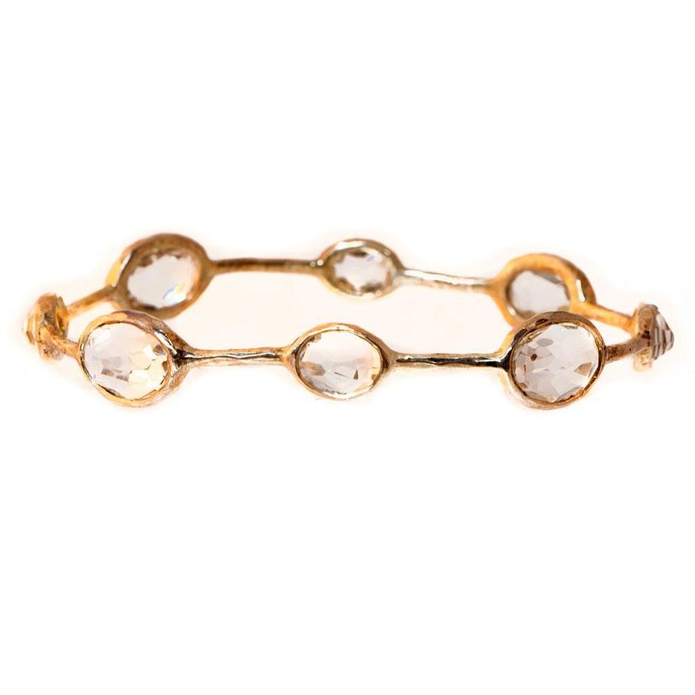 Appraisal: Ippolita Rock Candy sterling silver bangle bracelet with 'rock candy'