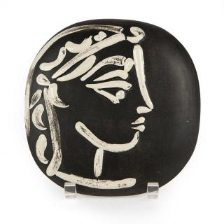 Appraisal: Pablo Picasso Circa impressed Madoura mark and ''Empreinte Originale de