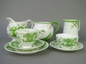 Appraisal: Coalport part breakfast service to include plates tea cups and