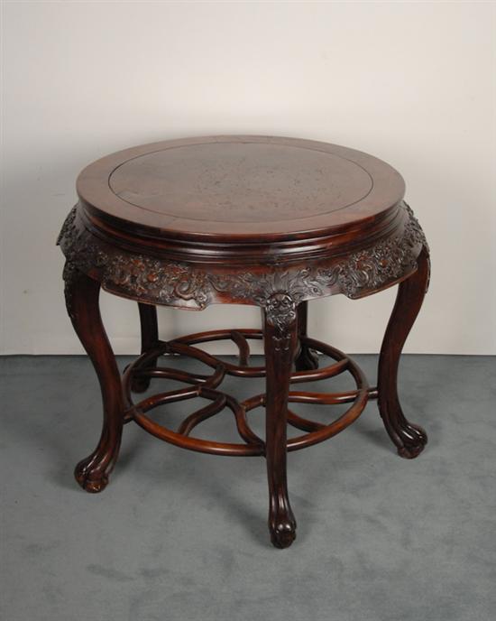 Appraisal: A Turn of the th C Chinese Center Table having