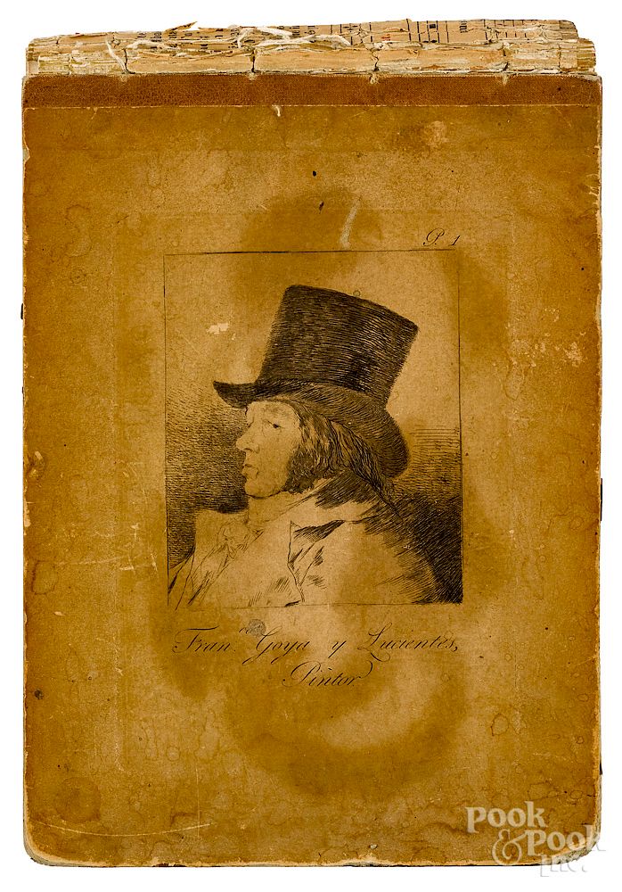 Appraisal: Francisco de Goya y Lucientes eighty portraits Francisco de Goya