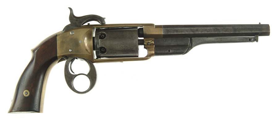 Appraisal: SCARCE SAVAGE NORTH RD MODEL FIGURE- NAVY REVOLVER SN Cal