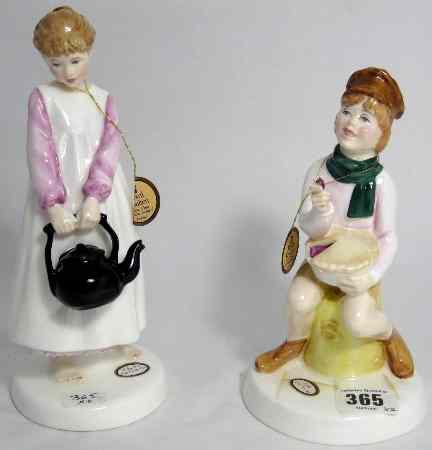 Appraisal: Royal Doulton Figures Little Jack Horner hn and Polly Put