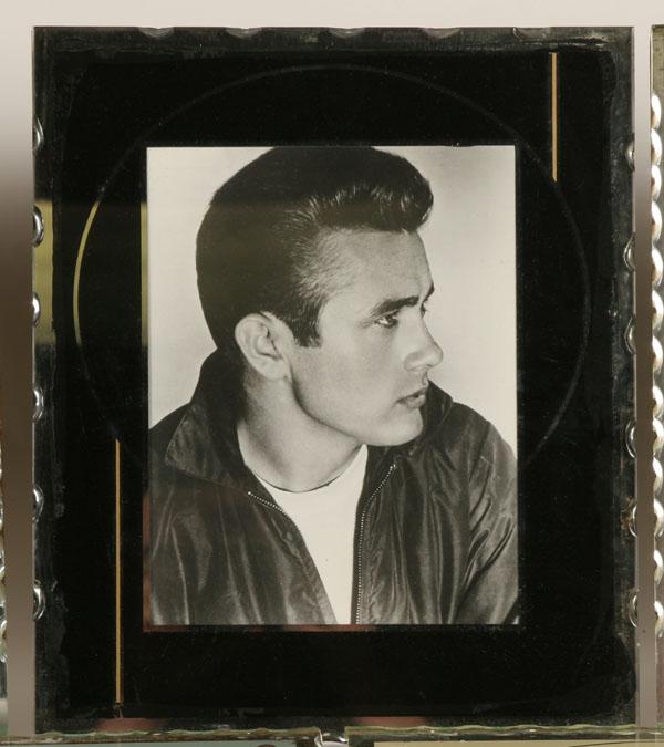 Appraisal: Seven Art Deco frames including Hollywood studio photos of actors