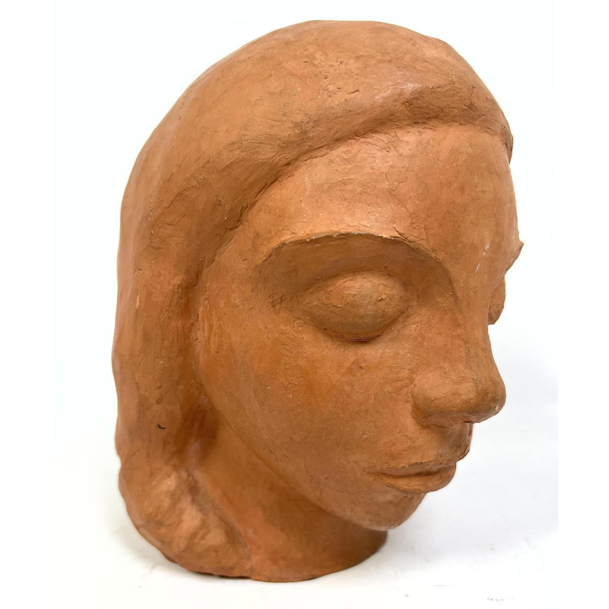 Appraisal: IRMA ROTHSTEIN Terracotta Portrait Bust Signed Dated Dimensions H inches