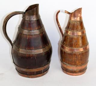 Appraisal: Lot of French wine pitchers from Alsace Lot of French