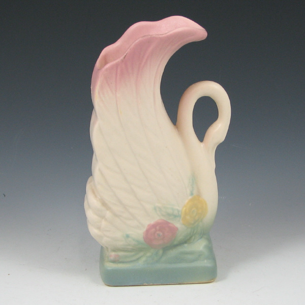 Appraisal: Hull Open Rose - Swan Vase - Mint Open Rose