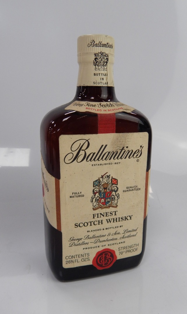 Appraisal: A bottle of Balantyne's Finest Scotch Whisky