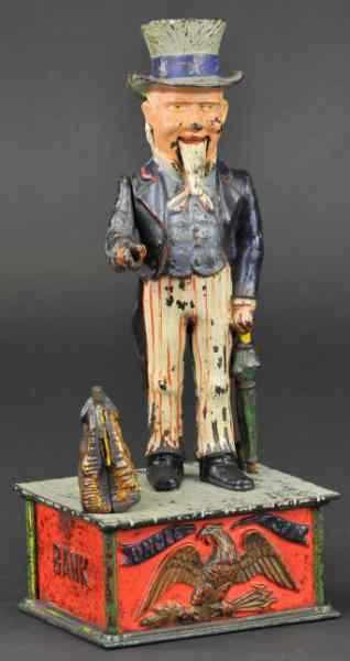 Appraisal: UNCLE SAM MECHANICAL BANK Shepard Hardware Co designed by Charles