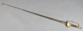 Appraisal: French Cavalry Officer's Sword c by Coulau French Cavalry Officer's