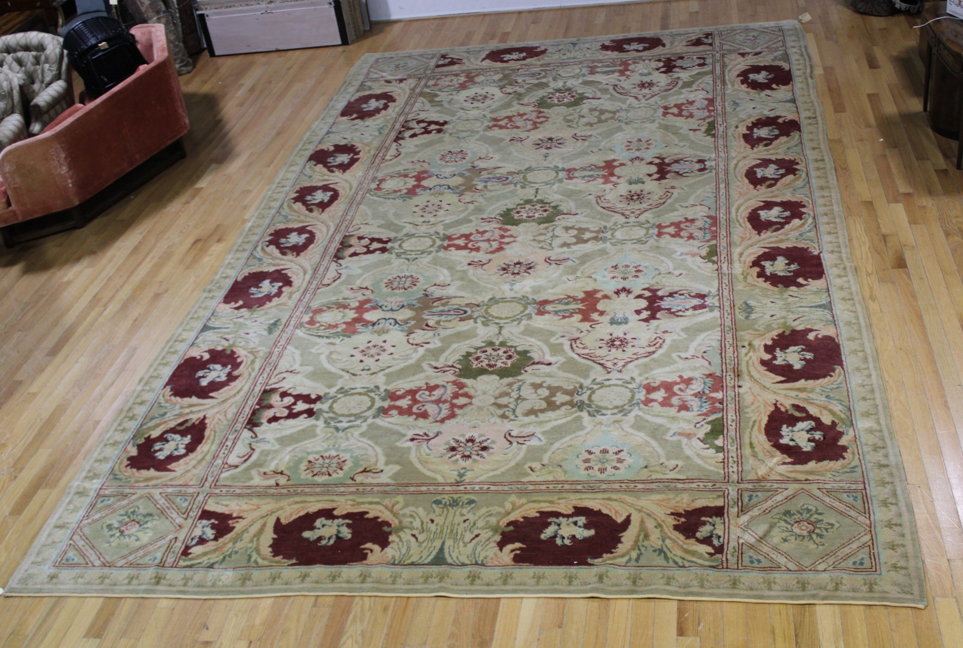 Appraisal: VINTAGE AND FINELY HAND WOVEN CARPET A great and large