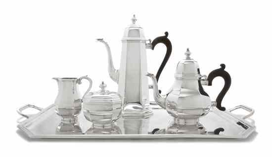 Appraisal: An Elizabeth II Silver Tea and Coffee Service James Robinson