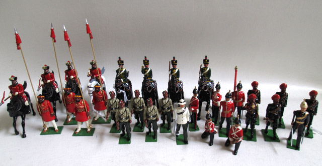 Appraisal: EIGHT BOXED SETS OF TOY SOLDIERS by Britians Petite Ltd