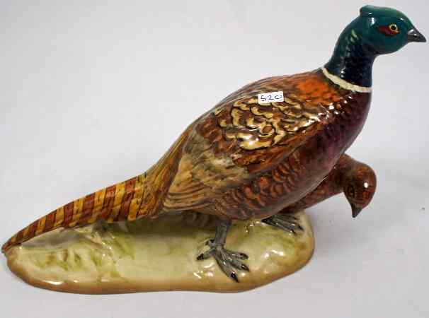 Appraisal: Beswick pair Pheasants