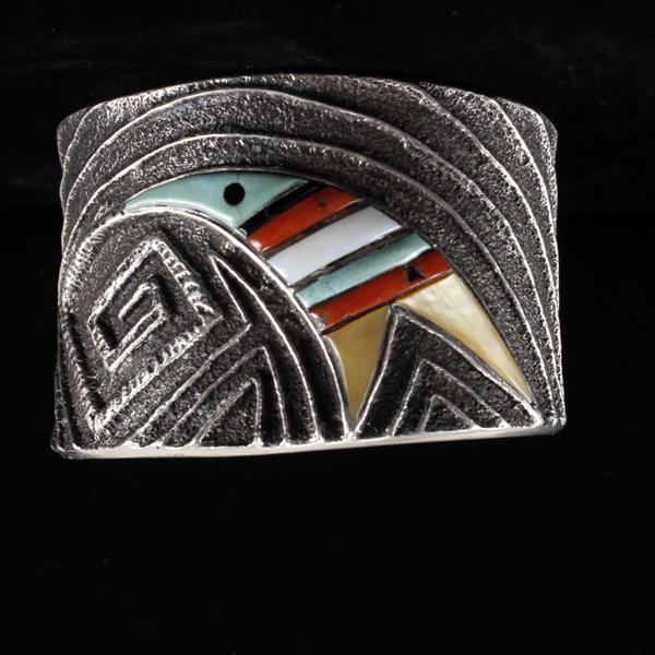 Appraisal: Preston Monongye Hopi - master Silversmith Native American Sterling Silver