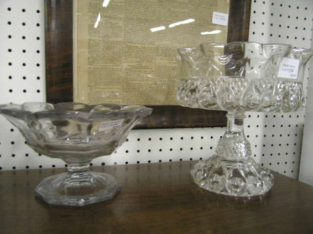 Appraisal: Pattern Glass Compotes