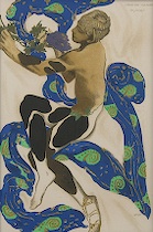 Appraisal: Leon Bakst Lev Samoilovich Rosenberg Russian - L'Apres Midi D'un