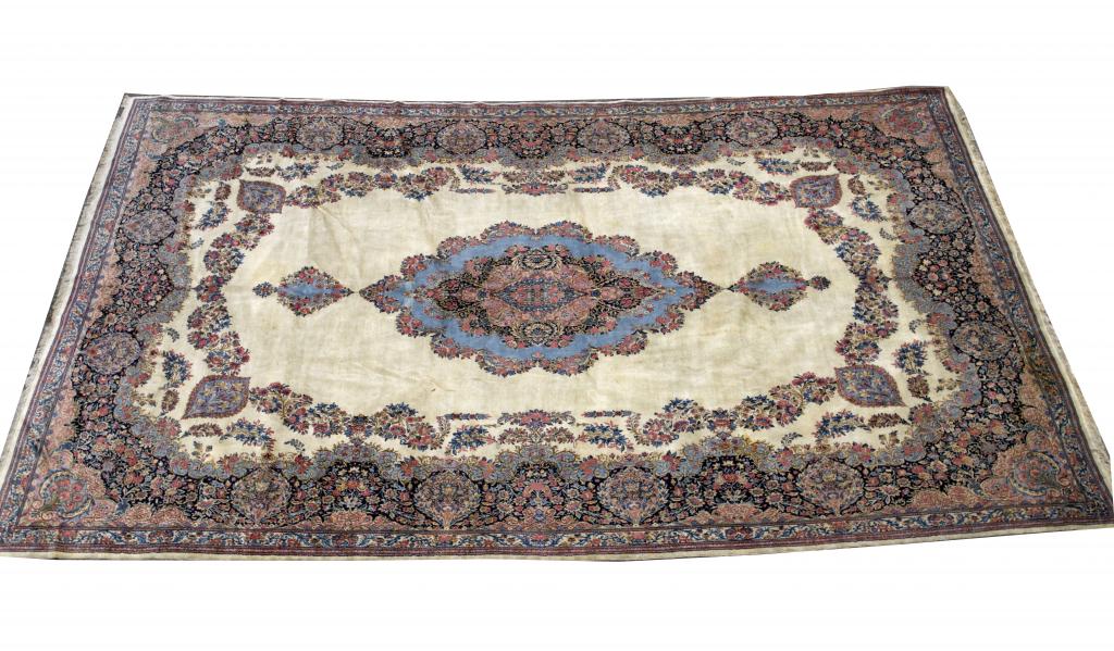 Appraisal: A KERMAN CARPET x cm