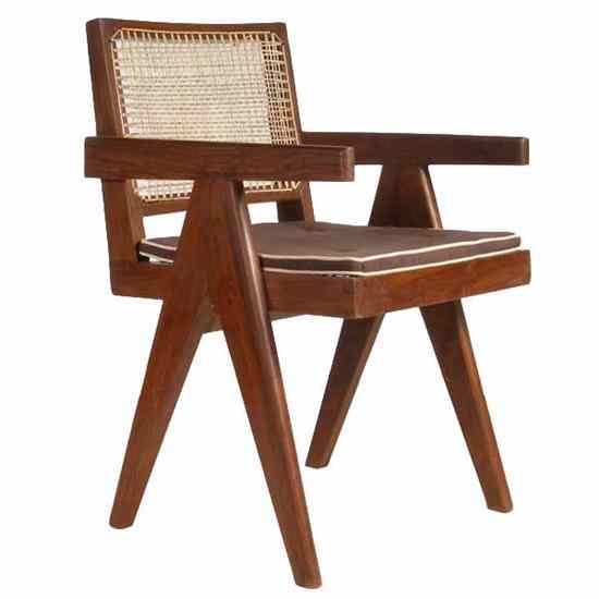 Appraisal: A Teak Conf rence Chair Pierre Jeanneret circa - having