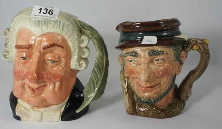 Appraisal: Royal Doulton Large Character Jug Johnny Appleseed D and The