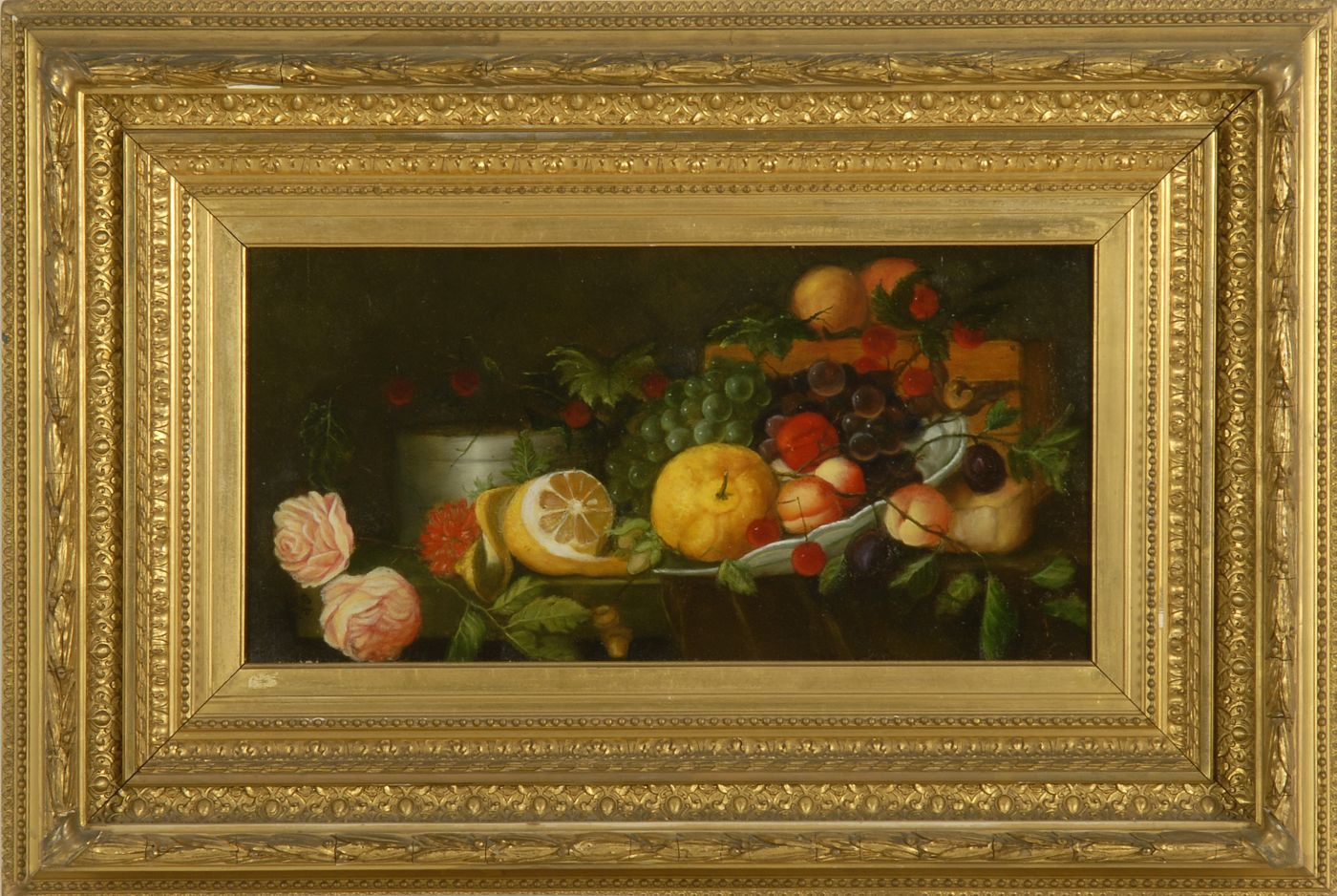 Appraisal: MANNER OF SEVERIN ROESEN th CenturyStill life with assorted fruit