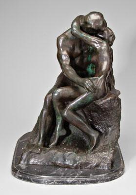 Appraisal: Bronze after Rodin a late th early st century aftercast