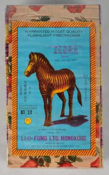 Appraisal: Zebra Firecracker Brick Class Manufactured by Li Fung Includes packs