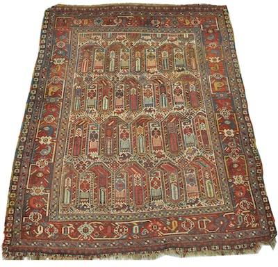 Appraisal: A Persian Carpet Approx '- x '- Low wool pile