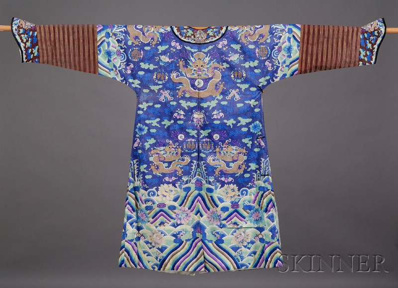 Appraisal: Dragon Robe China late th century K'o ssu work dragon