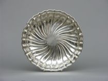 Appraisal: Gorham Sterling Tray Elegant American sterling silver piece Round tray