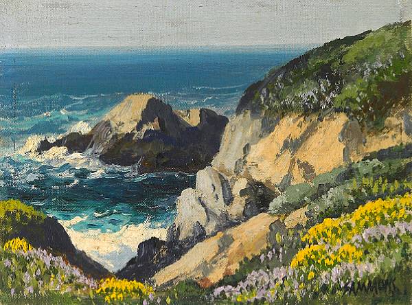 Appraisal: Carl Sammons American - Carmel by the Sea signed 'Sammons'