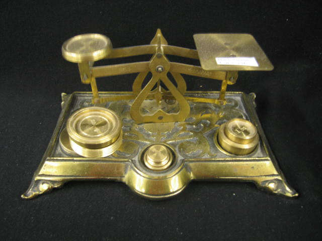 Appraisal: Brass Balance Scale