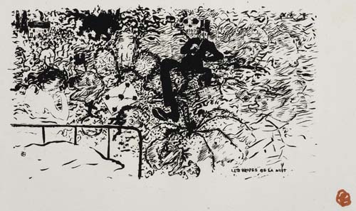 Appraisal: PIERRE BONNARD Two lithographs from Petites sc nes famili res