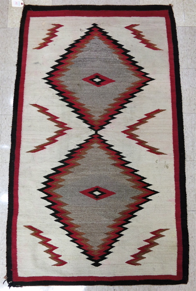 Appraisal: NAVAJO WEAVING Navajo Nation American Southwest early th century hand