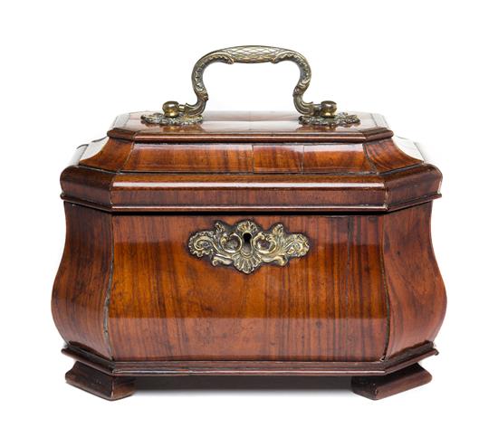 Appraisal: Sale Lot A Regency Rosewood Tea Caddy th century the