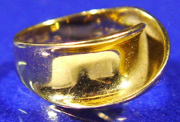 Appraisal: Georg Jensen ct gold stylish ring