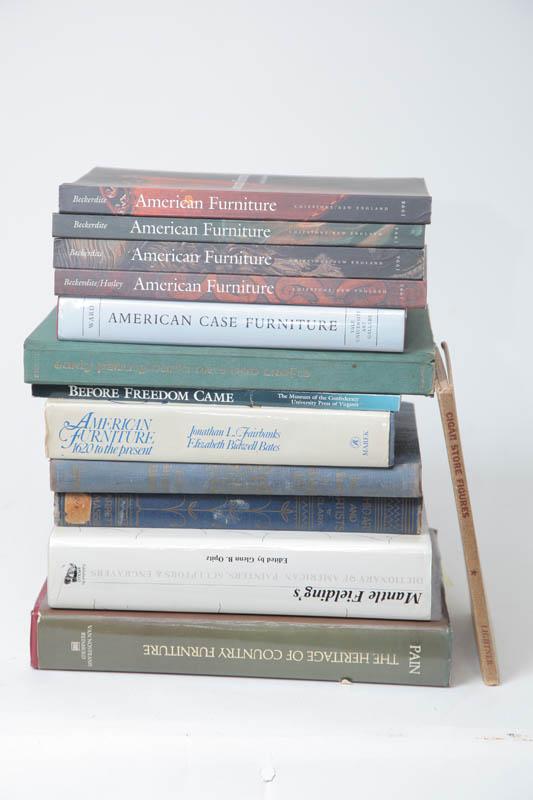 Appraisal: GROUP OF REFERENCE BOOKS ON ANTIQUES