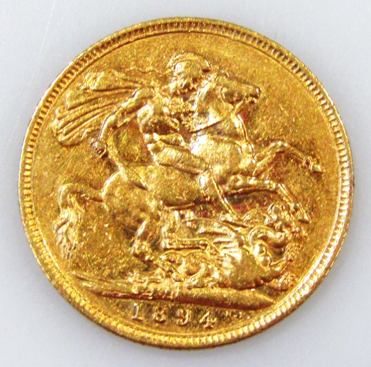 Appraisal: A Victorian gold full sovereign dated