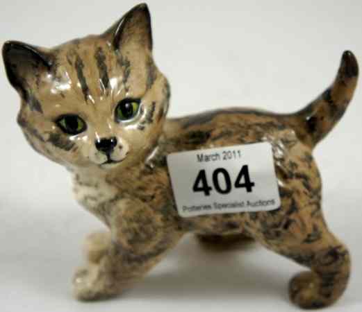 Appraisal: Beswick Persian Kitten Standing Model in Grey Stripe