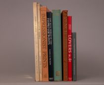 Appraisal: A Second Lot of Eight Hardback Art Books Lot includes