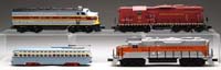 Appraisal: LOT OF ONE MTH AND TWO LIONEL LOCOMOTIVES AND ONE