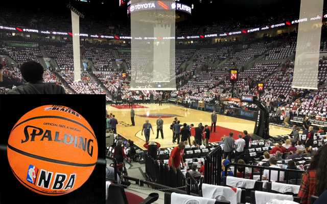 Appraisal: TWO NBA BASKETBALL TICKETS Portland Trail Blazers versus Golden State