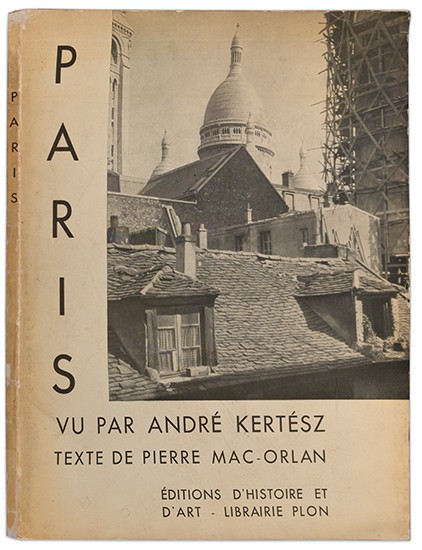 Appraisal: SIGNED AND INSCRIBED BY KERT SZ KERT SZ ANDR Paris