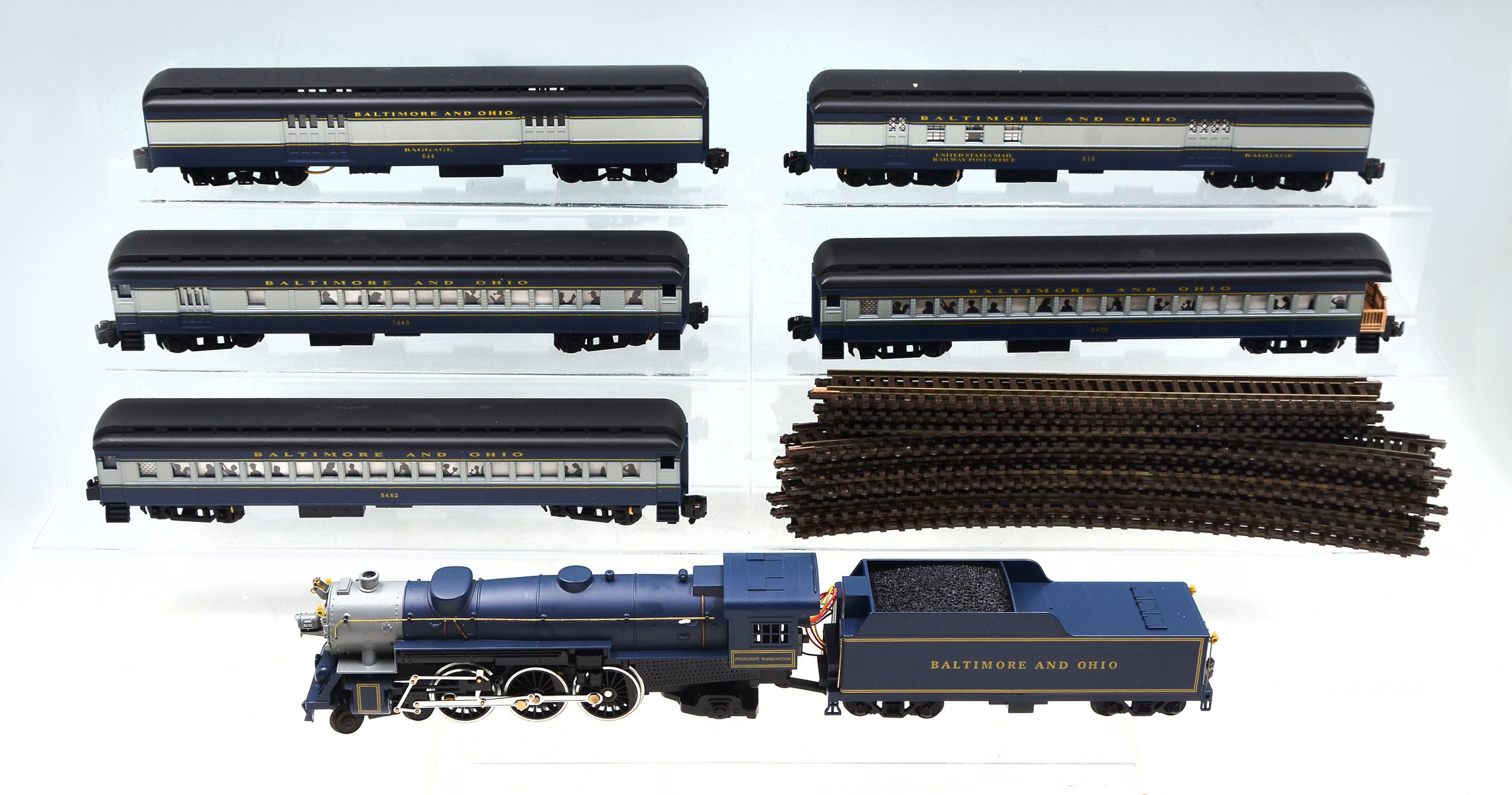 Appraisal: AMERICAN MODELS ''O'' GAUGE BALTIMORE OHIO STEAM SET LIMITED EDITION