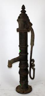 Appraisal: Antique French cast iron water pump Antique French cast iron