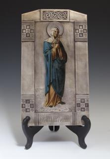 Appraisal: A Russian Icon of Saint Tonia early th c with