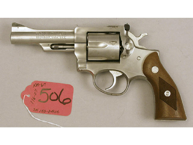 Appraisal: Ruger Security Six Magnum sn - Sound action good bore