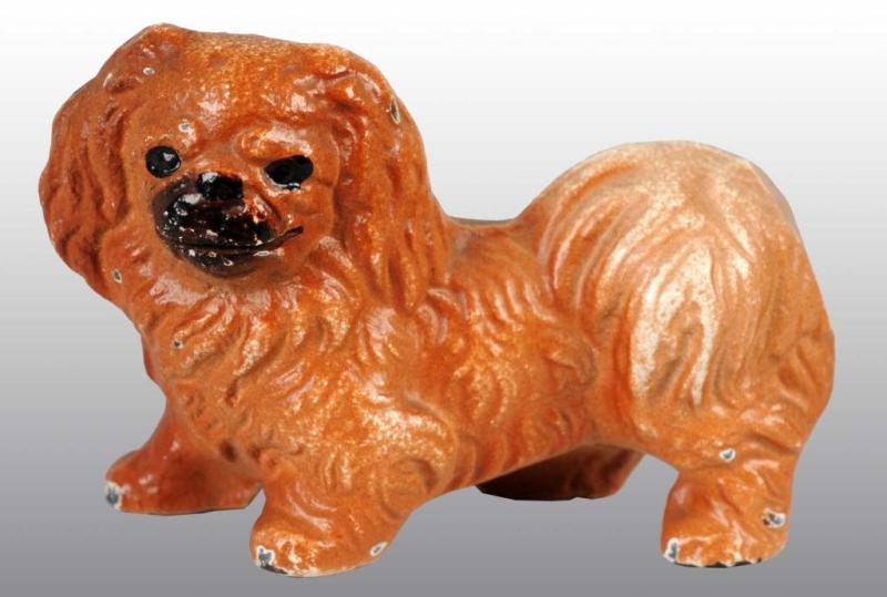 Appraisal: Cast Iron Pekingese Card Holder Description Made by Hubley cat